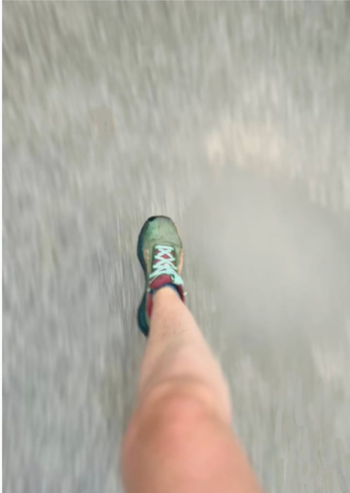 Running in the rain